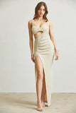 Glamourous Ribbed Long Skirt Dress