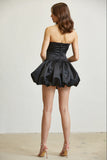 Blacky Beauty Bubble Mini Skirt Dress