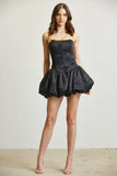 Blacky Beauty Bubble Mini Skirt Dress